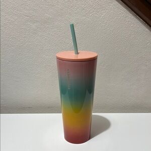 Starbucks Pink and Blue Gradient Drinkware Tumbler